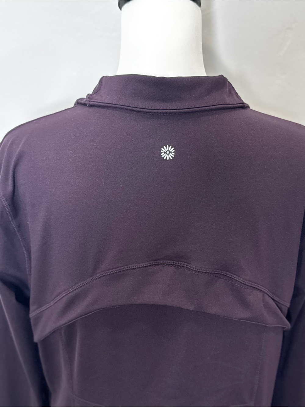 Tangerine Plum/Purple Full Zip Mock Neck Athletic Jacket Womens Size XL - Picture 8 of 12